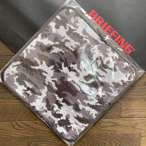 送料無料BRIEFING GOLFブリーフィングCAMO HAND TOWELハンドタオル迷彩柄BGロゴランダムジャカード両面起毛COTTON GRAY(大特価)新品