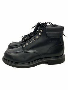 RED WING◆レースアップブーツ/US10.5/BLK/8133//