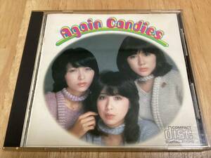 ★CBS SONY刻印★35DH 6/キャンディーズ/THE BEST/AGAIN CANDIES/金レーベル/ゴールドCD/Crude font/gold face