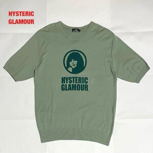 【人気】HYSTERIC GLAMOUR　ヒステリックグラマー　CIRCLE HEAD スウェット　ニット　Tシャツ　ヒスガール　定価20,680円　02192CS01