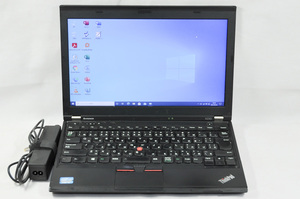 最新win10 office2019 即使用 Thinkpad X230i 高速第3世代i3-3120M/快適4GB/HDD320GB/無線 AC付き　送料無料　＃06