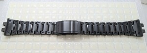 G-SHOCK CASIO ステンレス製 GMW-B5000GD-1JF 純正部品　ブラック　ベルト 　ビス、パイプ各2本　傷、生地見え箇所あり