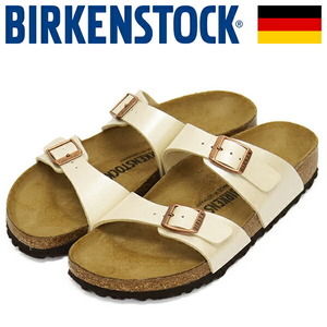 BIRKENSTOCK (ビルケンシュトック) 1016171 SYDNEY シドニー ビルコフローサンダル GRACEFUL PEARL WHITE ナロー幅 BI332 38-約24.5cm