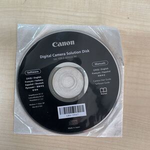 ◎(E0290) Canon キャノン Solution Disk Ver.105.0 JEFIGSCRK デジタルカメラ デジカメ CD ROM ソフトウェア