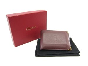 Cartier カルティエ マストライン 二つ折り サイフ ウォレット 財布 ∠UP4261