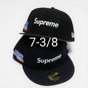 supreme World Famous Box Logo New Era 20FW 7blackシュプリーム　ワールドフェイマス