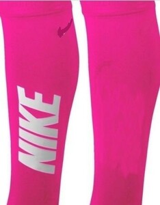 新品タグ付き M/Lサイズ 店舗完売 ナイキプロ グラフィック カーフ スリーブス ペアー 桃 Nike Pro Graphic Calf Sleeves (PAIR) 