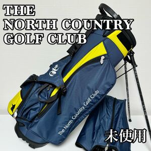 【未使用】THE NORTH COUNTRY GOLF CLUB ザノースカントリーゴルフクラブ スタンドキャディバッグ セガサミーカップオリジナル 5分割 9型