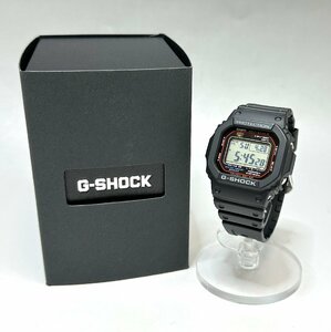 極美品 CASIO G-SHOCK ソーラー電波 腕時計 ブラック GW-5610U-1JF タフソーラー ラバーバンド メンズ 福井県質屋の質セブン