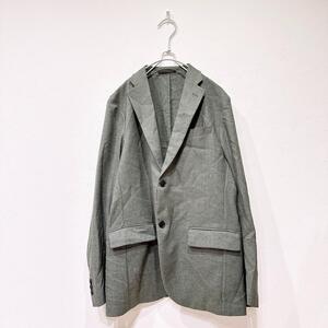 UNIQLO ユニクロ 感動ジャケット ウールライク グレー L