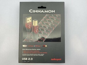 audioquest USB2 CINNAMON 0.75m USBケーブル ※まとめて取引・同梱不可 [FS2970n]