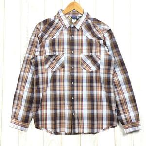 MENs S パタゴニア 2010 ロングスリーブ グッド シャツ Long-Sleeved Good Shirt 生産終了モデル 入手困難 PAT