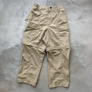 90s ナイロンパンツ カーゴパンツ 2way テック系 古着 vintage ヴィンテージ アウトドア ビンテージ ナイロン cargo pants