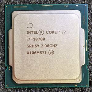 【中古】Intel Core i7 10700 [10世代 LGA1200 CometLake]