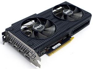 【中古】PALIT GeForce RTX 3060 Ti Dual 8GB NE6306T019P2-190AD PCIExp 8GB [管理:1050023682]