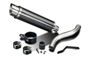 DELKEVIC スリップオンカーボンマフラー★TRIUMPH SPEED TRIPLE 955i 2002-2004 350mm KIT26CR