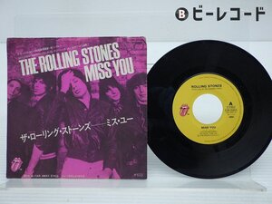 The Rolling Stones「Miss You」EP（7インチ）/Rolling Stones Records(ESR-20455)/洋楽ロック