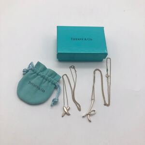 TIFFANY&Co. ティファニー ラージイニシャルK パロマピカソ グラフィティ×ペンダント 2点セット ネックレス P3865