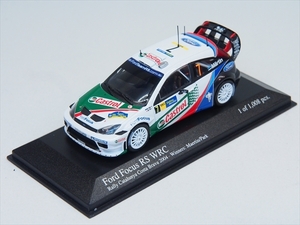 新品★絶版 フォード フォーカスRS 2004 WRC カタルニア 優勝車 マルコ・マルティン