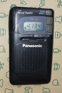 RF-HR30 パナソニック 受信確認済 完動品 AM FM ポケットラジオ 通勤 競馬 防災 登山 入院 旅行 出張 ハイキング 災害 33210 Panasonic