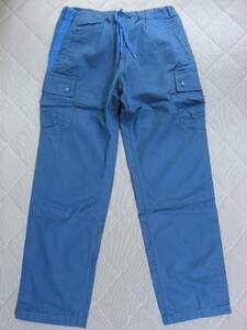 新品 送料無料 ARPENTEUR アルペンター カーゴ サイドライン マリーナ パンツ MARINA PANTS W30 青 ブルー FRANCE フランス製 