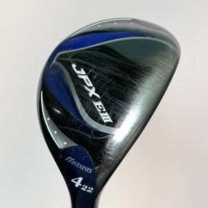 ◎◎ MIZUNO ミズノ JPX EIII E3 4UT 22° ユーティリティ フレックスR カバー付 傷や汚れあり