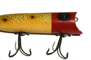 ■s4047 HEDDON LUCKY13 ヘドン ウッド ラッキー13 オールド 希少 タックアイ jrh■