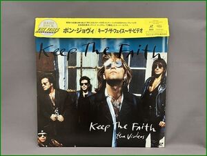 LD レーザーディスク Bon Jovi ボンジョヴィ Keep The Faith