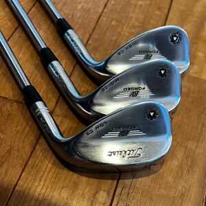 VOKEY FORGED 50-10F、54-10M、58-12K 3本セット