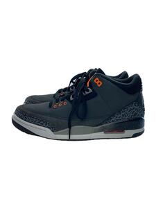 NIKE◆AIR JORDAN 3 RETRO_エアジョーダン 3 レトロ/28.5cm/BLK