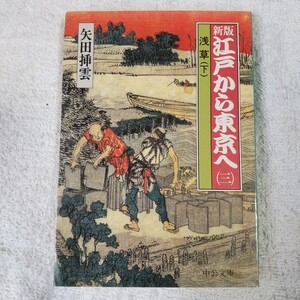 江戸から東京へ 第3巻 新版 (中公文庫) 矢田 挿雲 訳あり 9784122032934