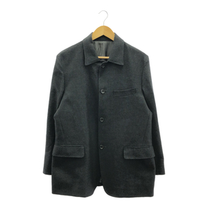 ◆中古品◆バーバリー BURBERRY LONDON ウールジャケット ブラック×ダークグレー系 表記サイズM ブレザー メンズ Q73249NSS