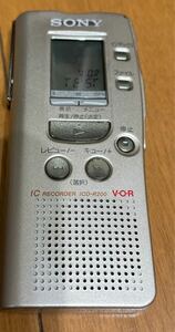 中古・保管品　 SONY ICレコーダーICD-R200 V・O・R デジタルボイスレコーダー ソニー ボイスレコーダー