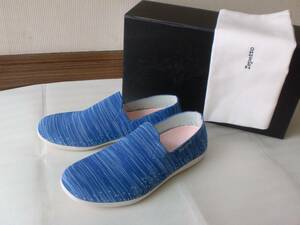 未使用 repetto レペット スニーカー 38 ブルー