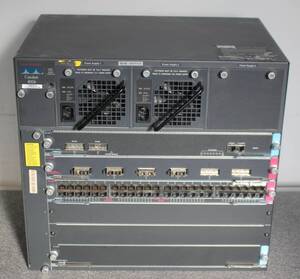 ★通電のみ確認　CISCO/シスコ Catalyst 4000 Series WS-C4006 ★現状品