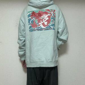 日本製Chaos Fishing Club TAIRYO HOODIEカオスフィッシングクラブ　スウェットパーカーM