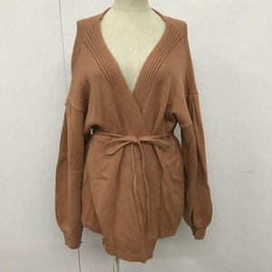 LOWRYS FARM FREE ローリーズ ファーム カーディガン 長袖 Cardigan 茶 / ブラウン / 10079561