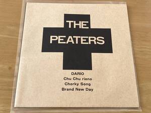 The Peaters Dario ソノシート 検:ペーターズ テクノポップ ナゴム レコード ミンカパノピカ プラスチックス 有頂天 人生 空手バカボン