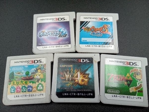 3DS ソフト 5点セット （G5-34）