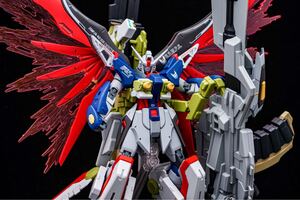 HG 1/144 デスティニーガンダムSpecII&ゼウスシルエット(機動戦士ガンダムSEED FREEDOM) 簡単フィニッシュ完成品