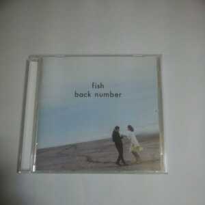 back number fish シングル　CD 即決価格　通常盤　盤面良好