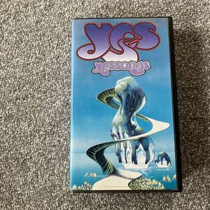 【VHS】YES YESSONGS イエス イエスソングス 【動作未確認】プログレ アラン・ホワイト リック・ウェイクマン クリス・スクワイア ジョン