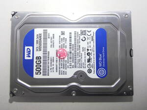 WD　ウエスタンデジタル WD5000AAKX 500GB SATA 3.5インチHDD 中古動作品