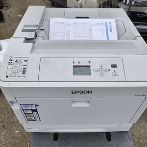 「PZ」送料無料EPSON　A3カラーレーザープリンター　LP-S7160　印刷102240枚　印字動作確認済　交換時期表示部品複数あり(241015)