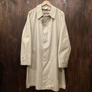 LONDON FOG バルマカーンコート ベージュ ロンドンフォグ ステンカラーコート 42LONG USA古着