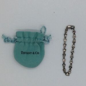 【中古アクセサリー】Tiffany&coパフハート ブレスレット アクセサリー 腕輪 ティファニー シルバー 925