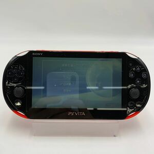 SONY PSVITA Playstation VITA プレイステーションヴィータ 本体 PCH-2000 動作品 0530-219