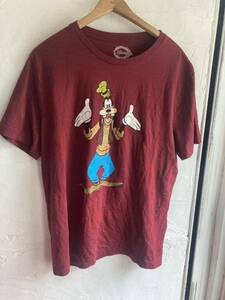 ディズニー Tシャツ Disney グーフィー　古着