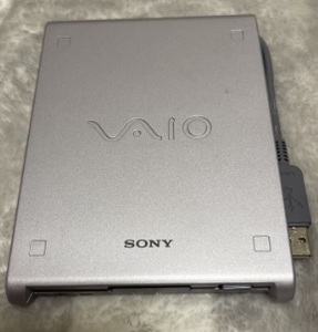 SONY VAIO 3.5 インチ フロッピー ディスク ドライブ USB 外付け FD Windows純正 ソニー 匿名配送不可
