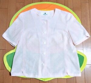 即決 ジバンシー GIVENCHY ジバンシィ 可愛い ピンク 半袖 ブラウス size44 ゆったり 大きいサイズ 検: L XL LL マタニティ